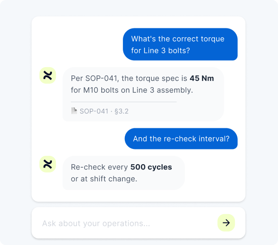 Private AI knowledge assistant